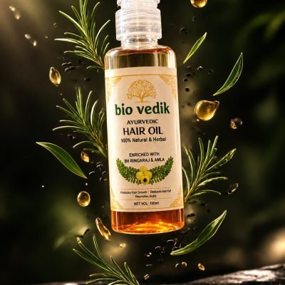 Bio Vedik Ayurvedic Hair Oil 100ml bottle
